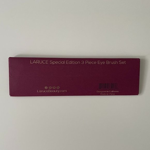 LARUCE BEAUTY Special Edition 3 Piece Eye Brush Set New - Picture 7 of 7
